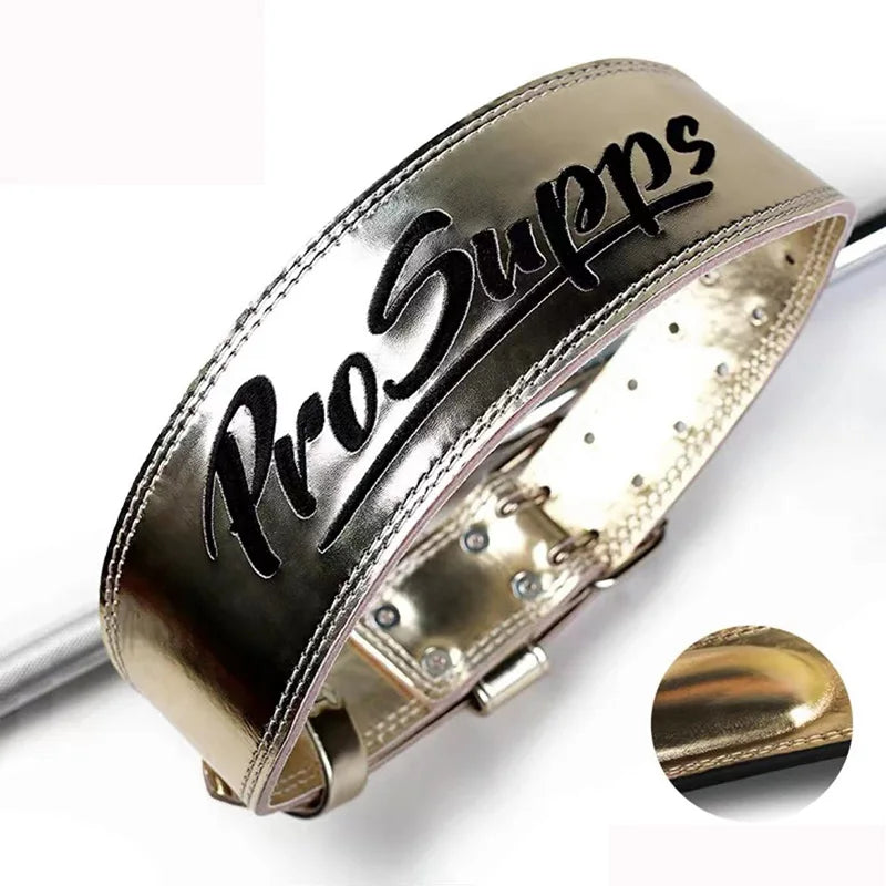 Weight Lifting Leather Belt Body Fitness Gym Back Support Power Lifting Belt Lumbar Protector For Squats Deadlift BodyBuilding