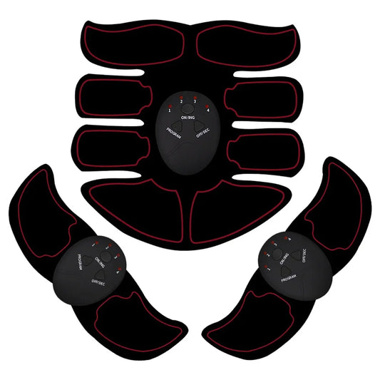 Wireless EMS Abdominal Muscle Stimulator Buttock Hip Trainer Waist Arm Leg Body Smart Slimming Massager Unisex Fitness Equiment