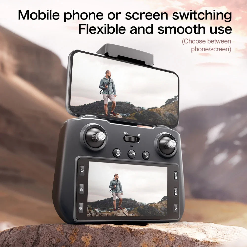 Xiaomi Mijia XT808GPS Screen Display Drone Professional HD Dual Camera 8K Dron Brushless Motor 5G WIFI FPV Foldable RC Quadcopte