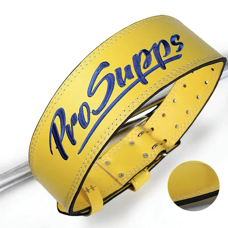 Weight Lifting Leather Belt Body Fitness Gym Back Support Power Lifting Belt Lumbar Protector For Squats Deadlift BodyBuilding