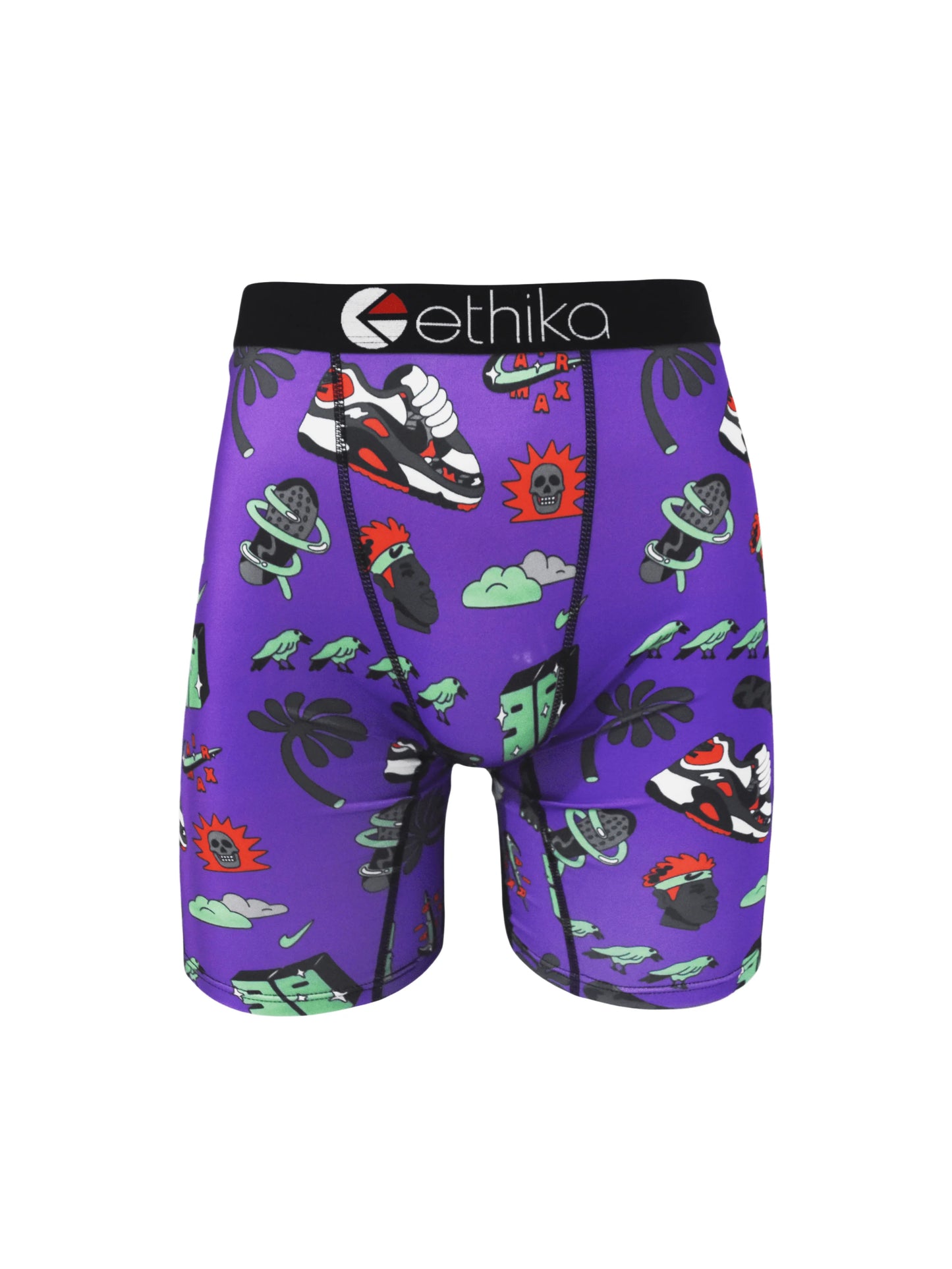 ETHIKA Underwear Boxers Breathable Mens Boxershorts Men's Panties Underpants Plus Size Fashion Print Man Boxers Briefs Trunks