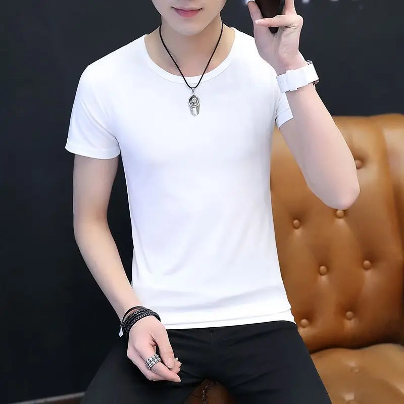 Winter Woolen Double-breasted Trench Coat For Men Medium-length Slimming Overcoat British Style